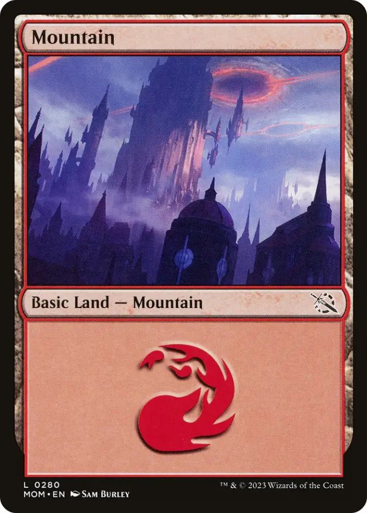 Mountain (280) [March of the Machine] - MTG Single