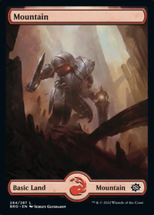 Mountain (284) [The Brothers’ War] - MTG Single