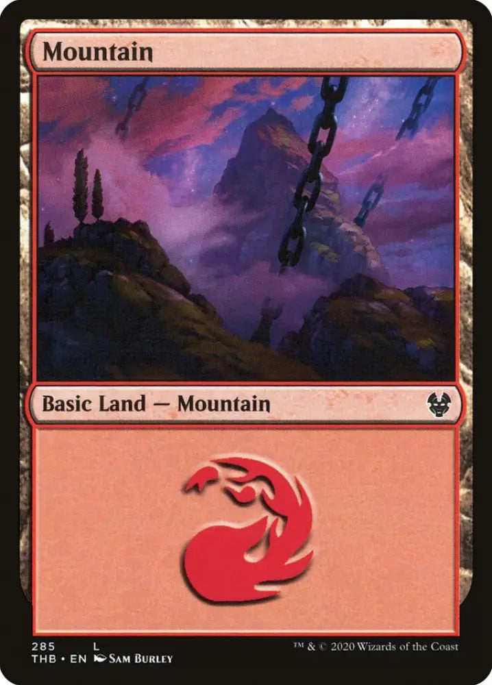 Mountain (285) [Theros Beyond Death] - MTG Single