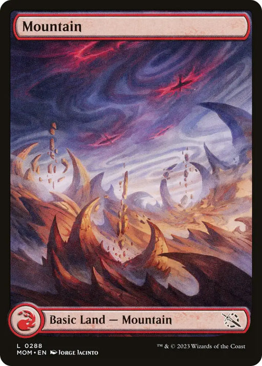 Mountain (288) [March of the Machine] - MTG Single