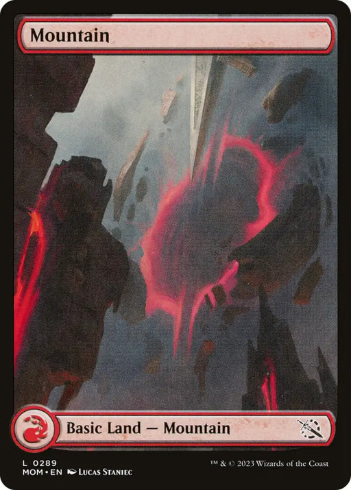 Mountain (289) [March of the Machine] - MTG Single