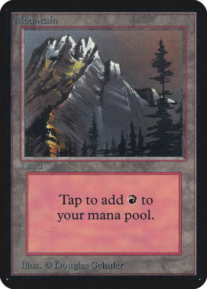 Mountain (292) [Alpha Edition] - MTG Single