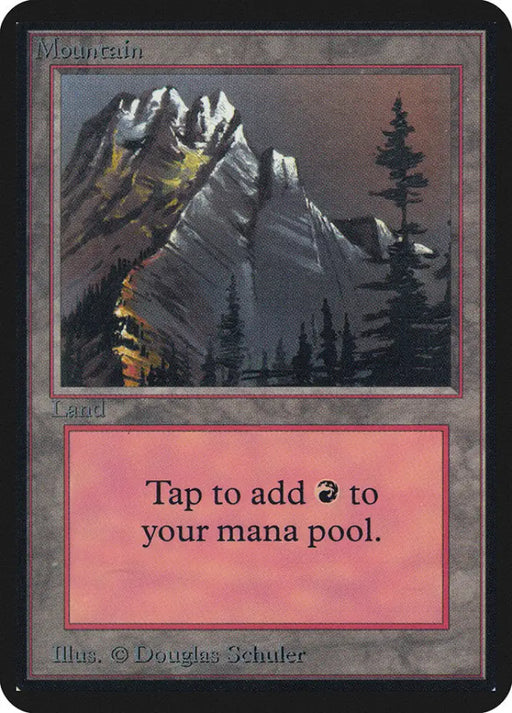 Mountain (292) [Alpha Edition] - MTG Single