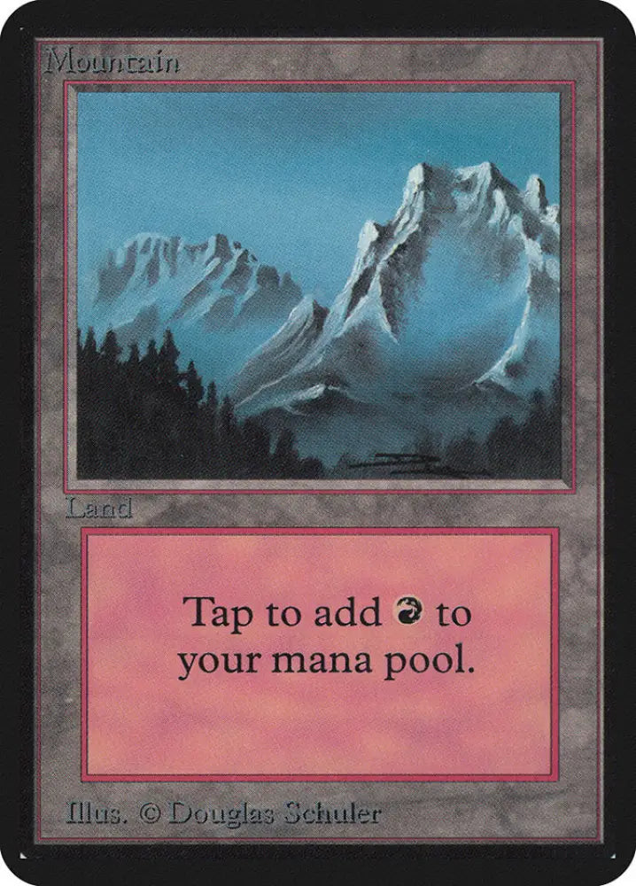 Mountain (293) [Alpha Edition] - MTG Single
