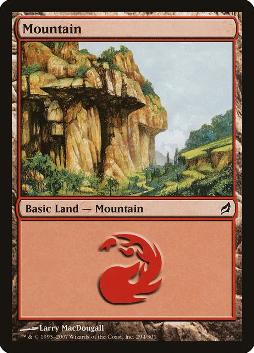 Mountain (294) [Lorwyn] - MTG Single