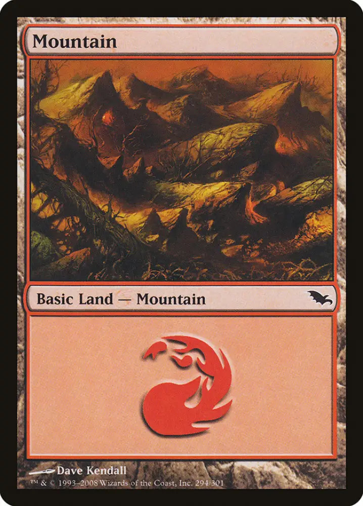 Mountain (294) [Shadowmoor] - MTG Single