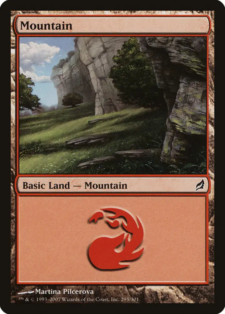 Mountain (295) [Lorwyn] - MTG Single