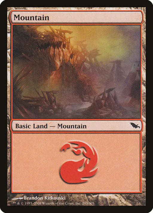 Mountain (295) [Shadowmoor] - MTG Single