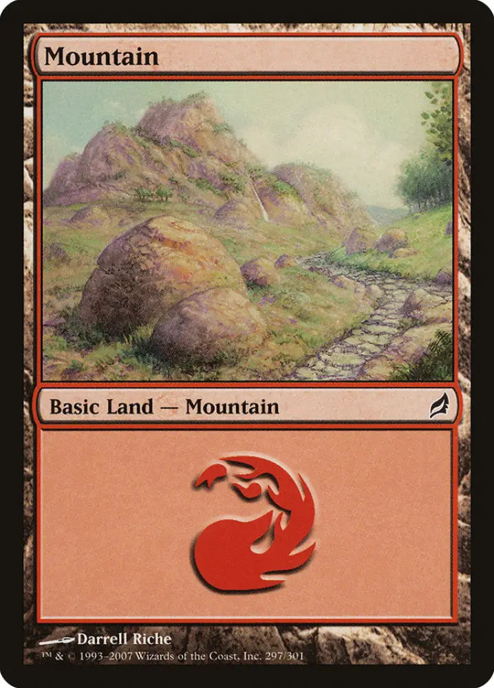 Mountain (297) [Lorwyn] - MTG Single