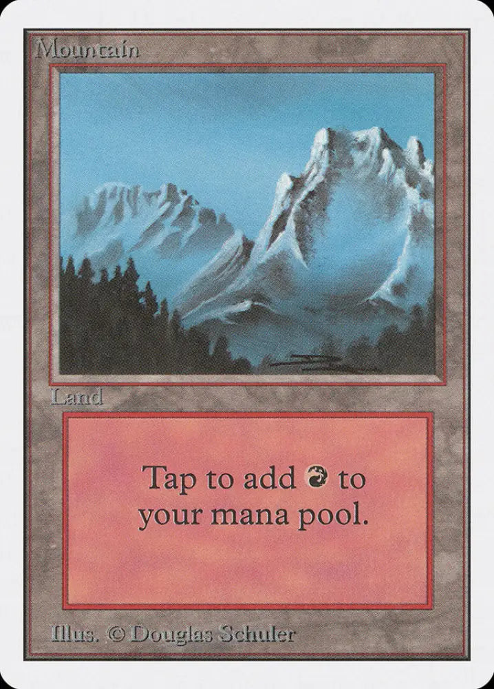 Mountain (298) [Unlimited Edition] - MTG Single