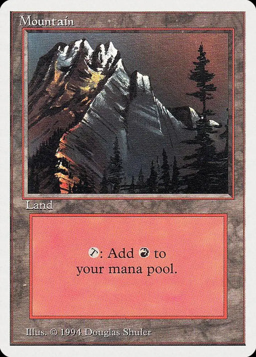Mountain (301) [Summer Magic / Edgar] - MTG Single