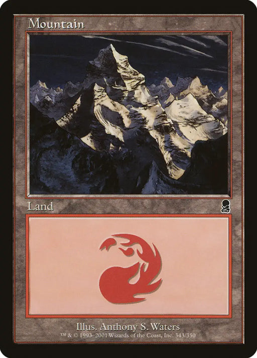 Mountain (343) [Odyssey] - MTG Single