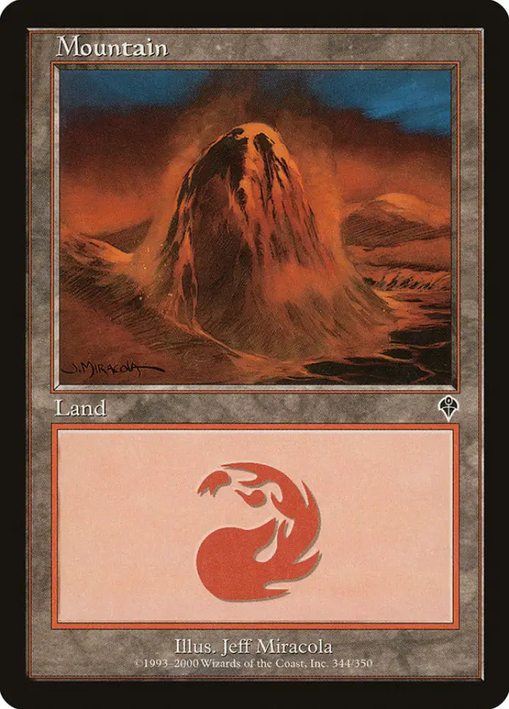 Mountain (344) [Invasion] - MTG Single
