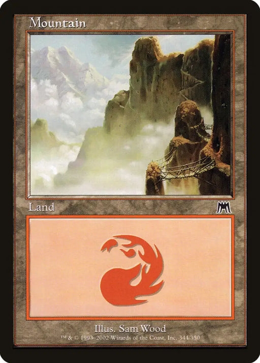 Mountain (344) [Onslaught] - MTG Single