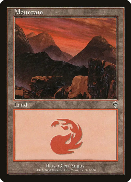 Mountain (345) [Invasion] - MTG Single