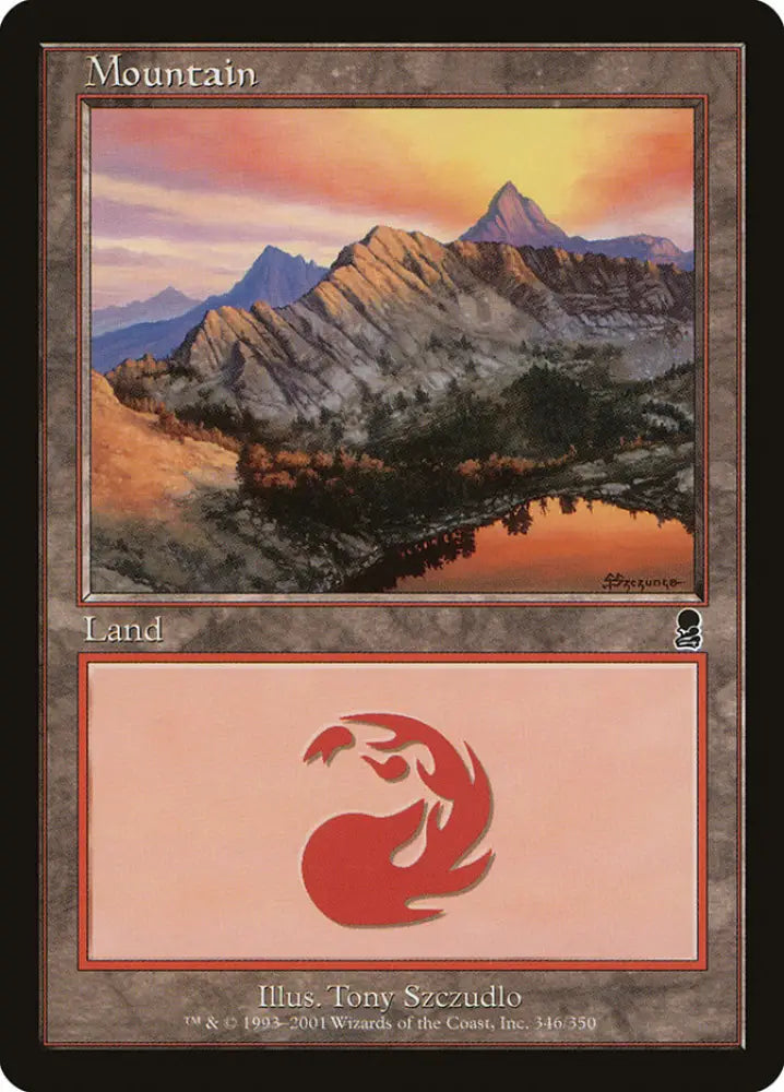 Mountain (346) [Odyssey] - MTG Single