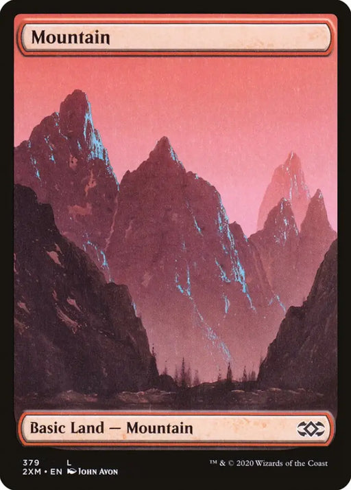 Mountain (379) [Double Masters] - MTG Single