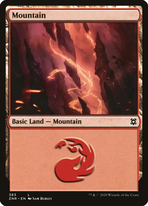 Mountain (383) [Zendikar Rising] - MTG Single