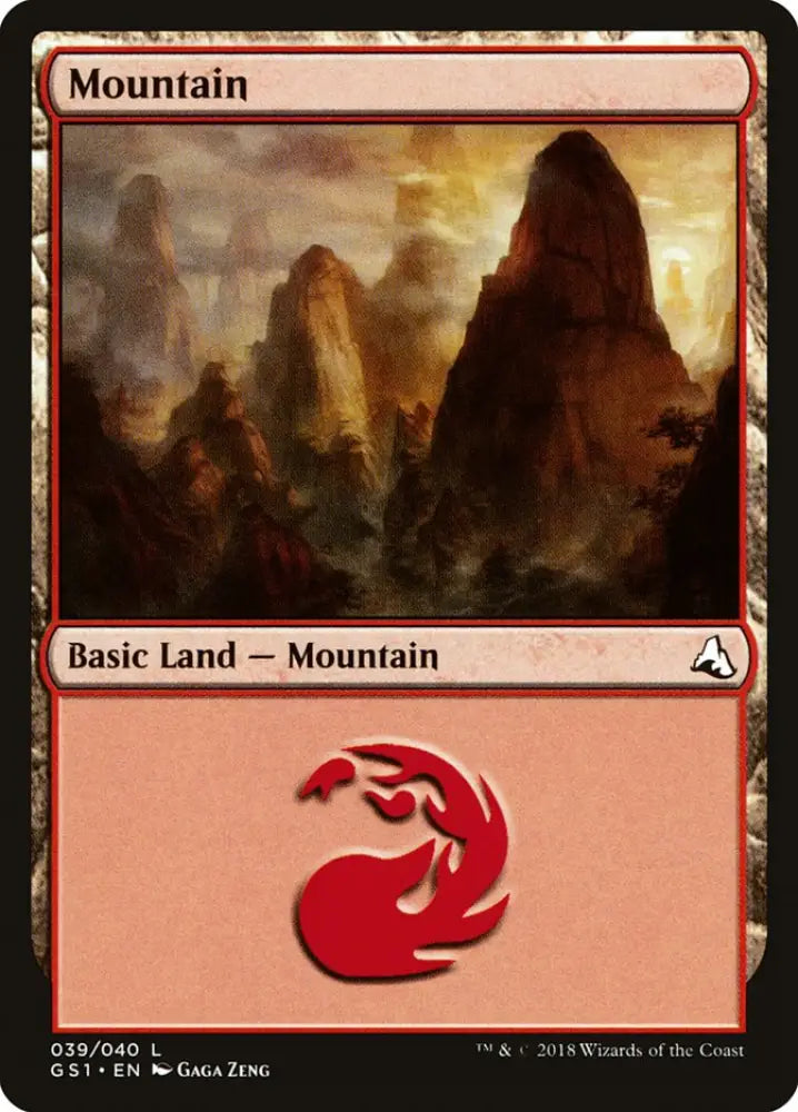 Mountain (39) [Global Series Jiang Yanggu & Mu Yanling] - MTG Single