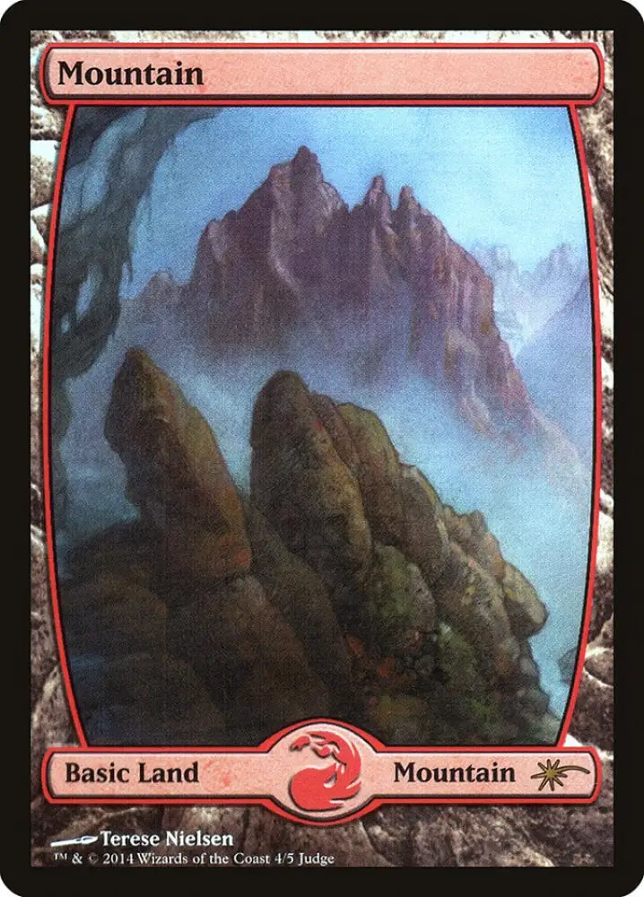 Mountain (4★) [Judge Gift Cards 2014] - MTG Single