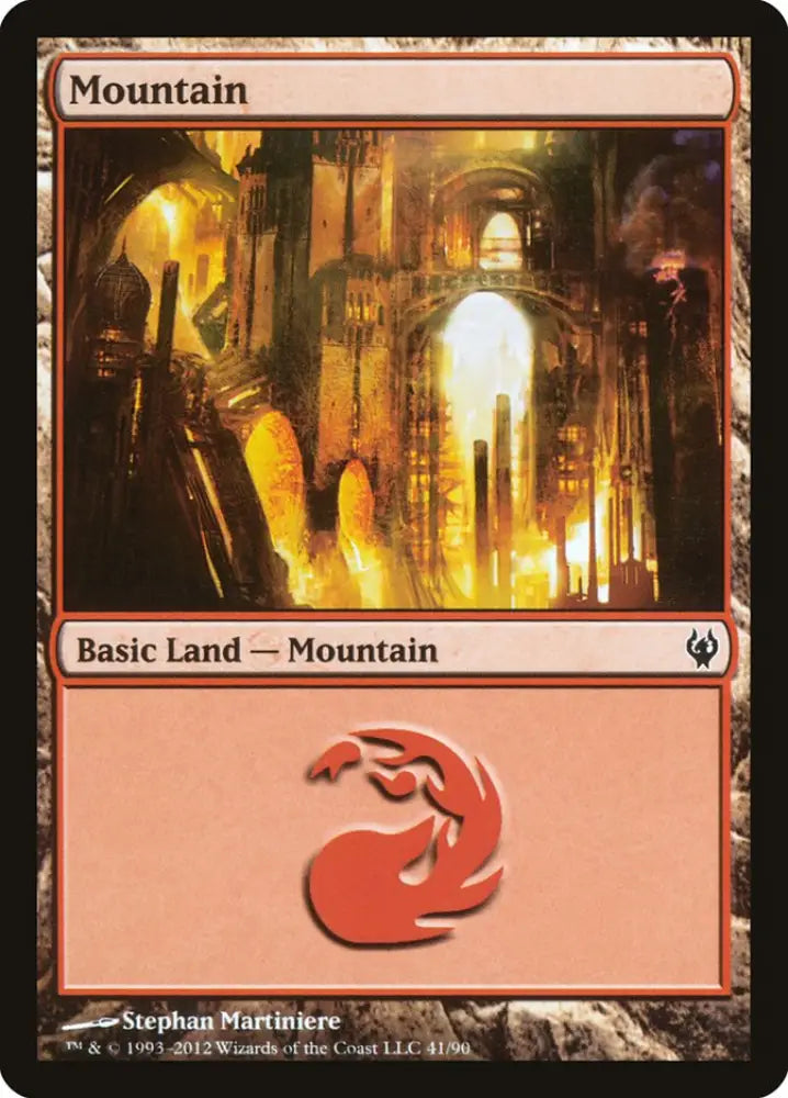 Mountain (41) [Duel Decks: Izzet vs. Golgari] - MTG Single