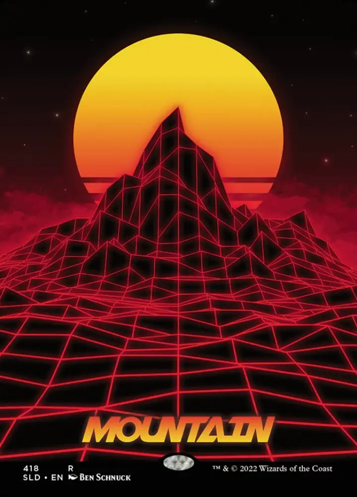 Mountain (418) [Secret Lair Drop Series] - MTG Single