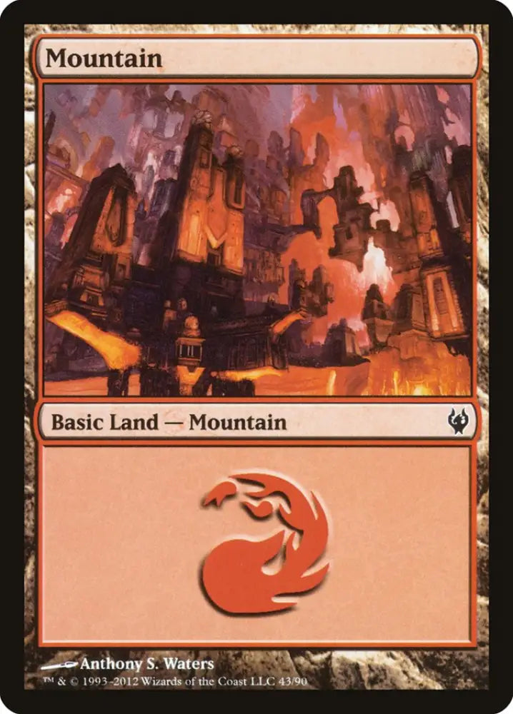 Mountain (43) [Duel Decks: Izzet vs. Golgari] - MTG Single