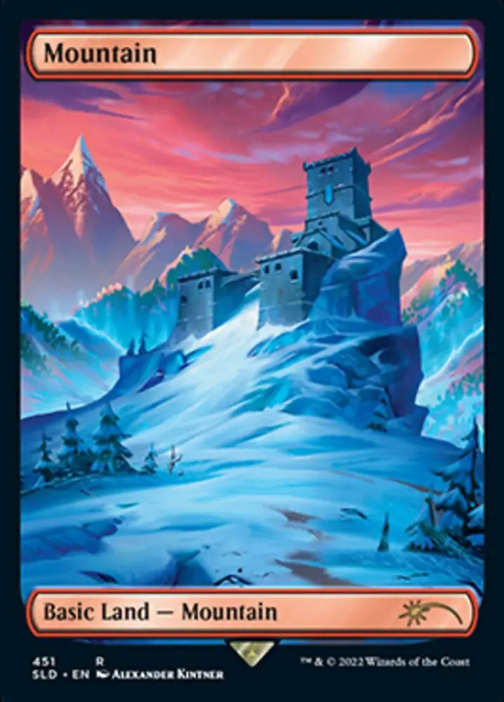 Mountain (451) [Secret Lair Drop Series] - MTG Single