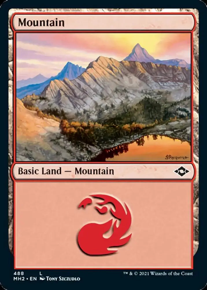 Mountain (488) [Modern Horizons 2] - MTG Single