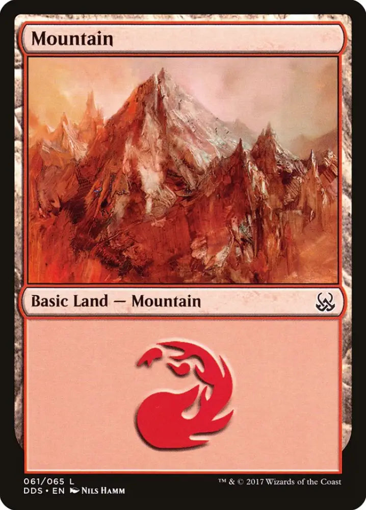 Mountain (61) [Duel Decks: Mind vs. Might] - MTG Single