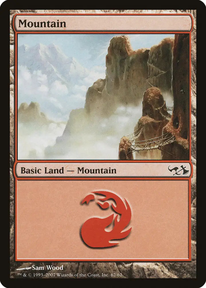 Mountain (62) [Duel Decks: Elves vs. Goblins] - MTG Single