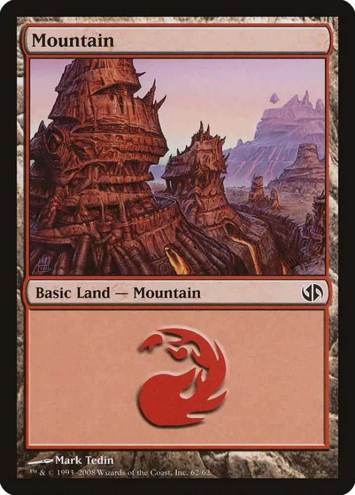 Mountain (62) [Duel Decks: Jace vs. Chandra] - MTG Single