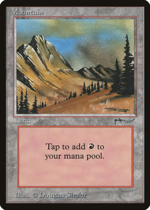 Mountain (77) [Arabian Nights] - MTG Single
