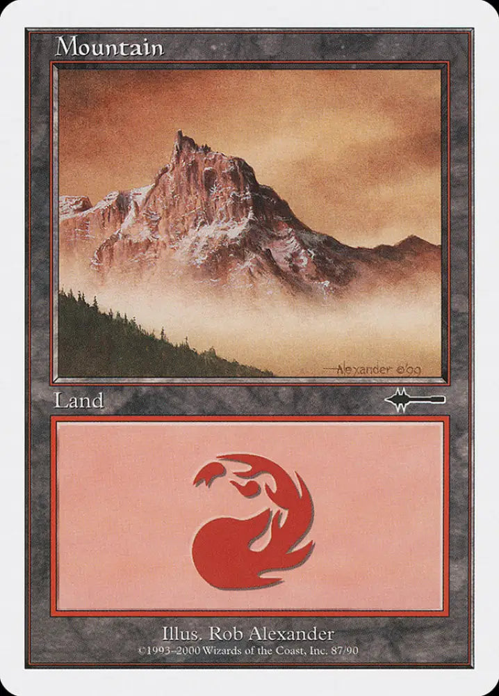 Mountain (87) [Beatdown] - MTG Single
