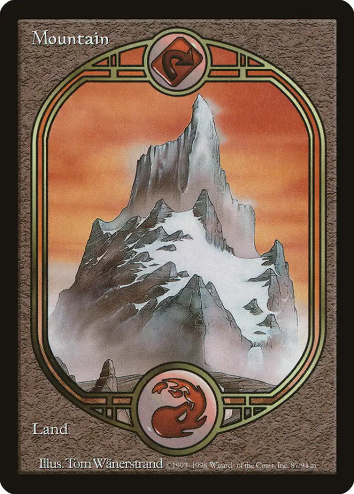 Mountain (87) [Unglued] - MTG Single