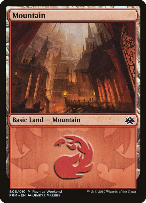 Mountain (B06) [Ravnica Allegiance Guild Kit] - MTG Single