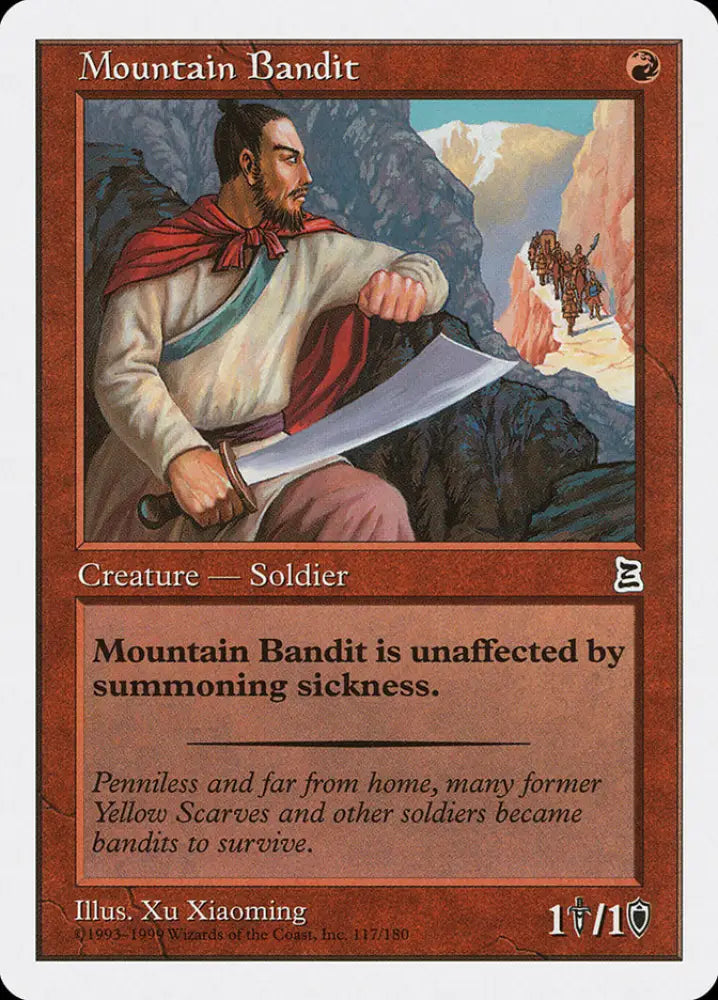 Mountain Bandit [Portal Three Kingdoms] - MTG Single