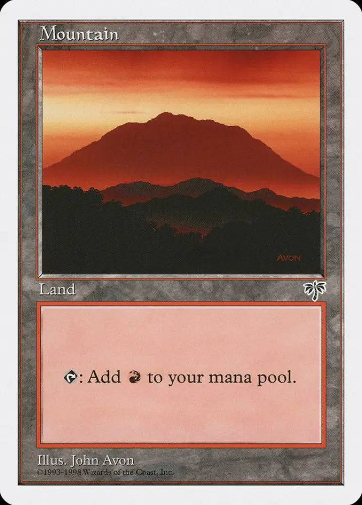 Mountain (John Avon) [Anthologies] - MTG Single