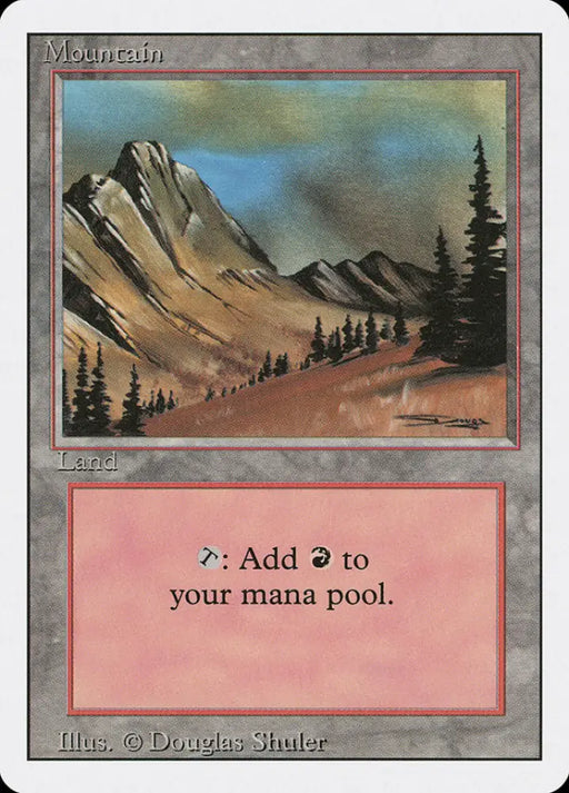 Mountain (No Snow) [Revised Edition] - MTG Single