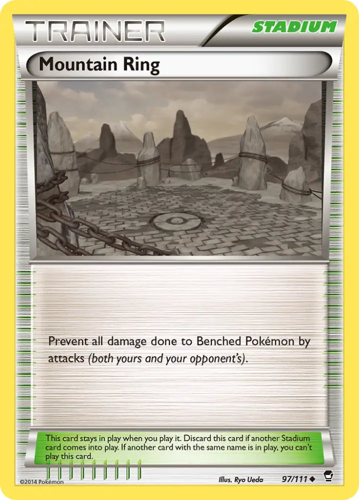 Mountain Ring (97/111) [XY: Furious Fists] - Pokemon Single