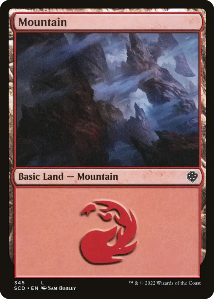 Mountain [Starter Commander Decks] - MTG Single