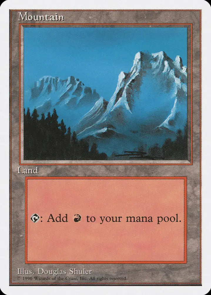 Mountain (Tallest Mountain on the Right) [Introductory Two-Player Set] - MTG Single