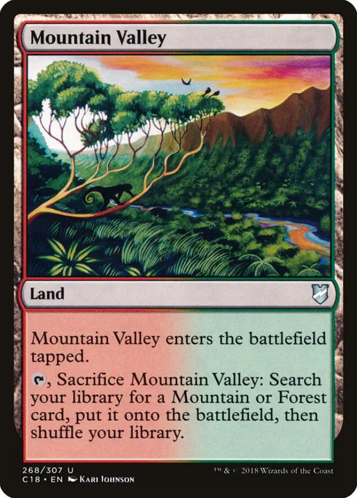 Mountain Valley [Commander 2018] - MTG Single