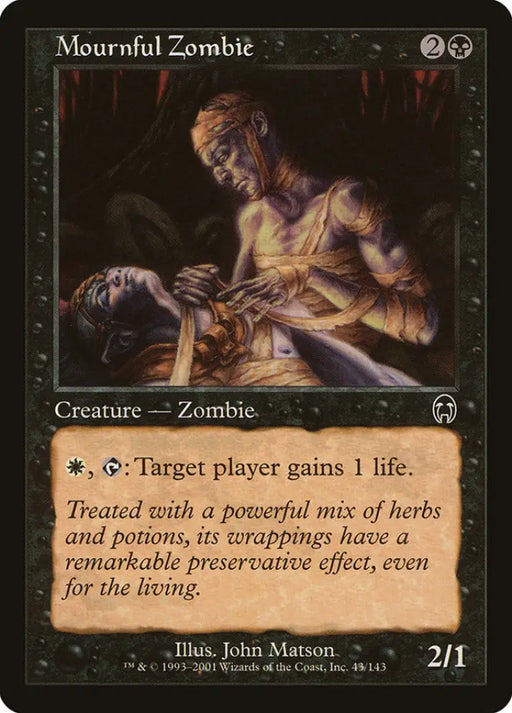 Mournful Zombie [Apocalypse] - MTG Single