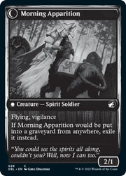Mourning Patrol // Morning Apparition [Innistrad: Double Feature] - MTG Single