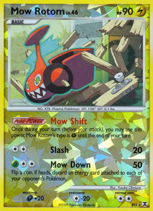 Mow Rotom (RT4) [Platinum: Rising Rivals] - Pokemon Single