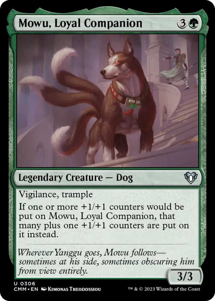 Mowu Loyal Companion [Commander Masters] - MTG Single