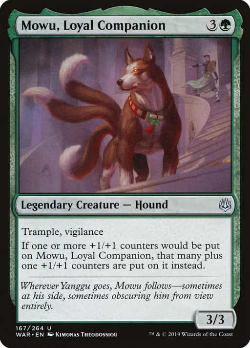 Mowu Loyal Companion [War of the Spark] - MTG Single