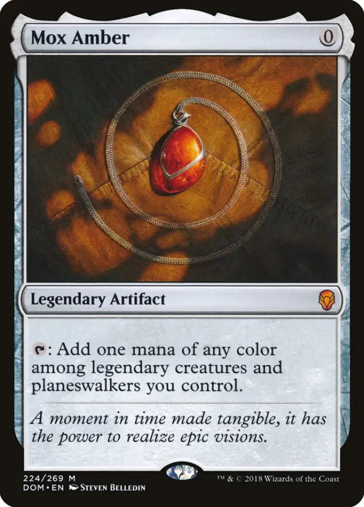 Mox Amber [Dominaria] - MTG Single