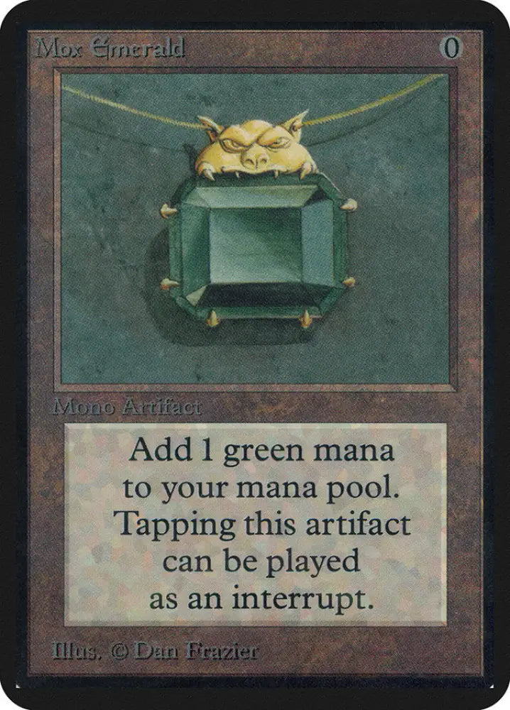 Mox Emerald [Alpha Edition] - MTG Single